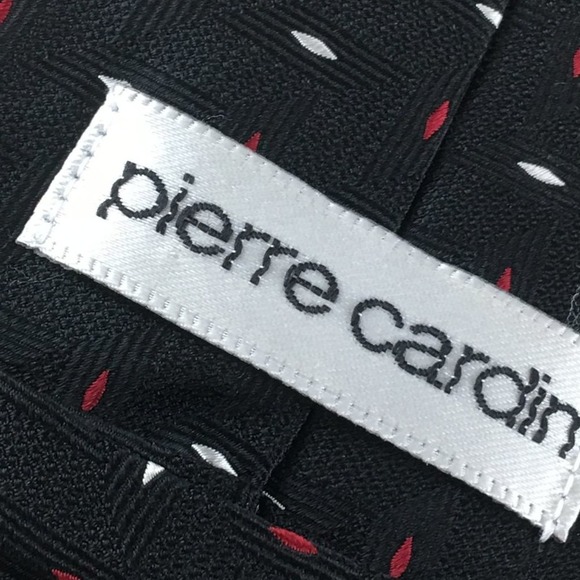 PIERRE CARDIN SILK TIE - Picture 3 of 10